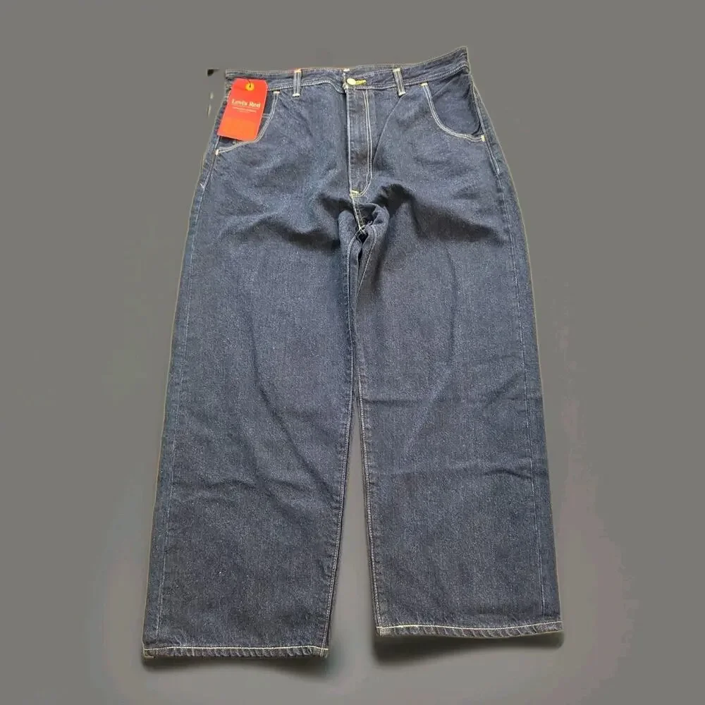 Levis Red Size 36 Cropped Wide Leg